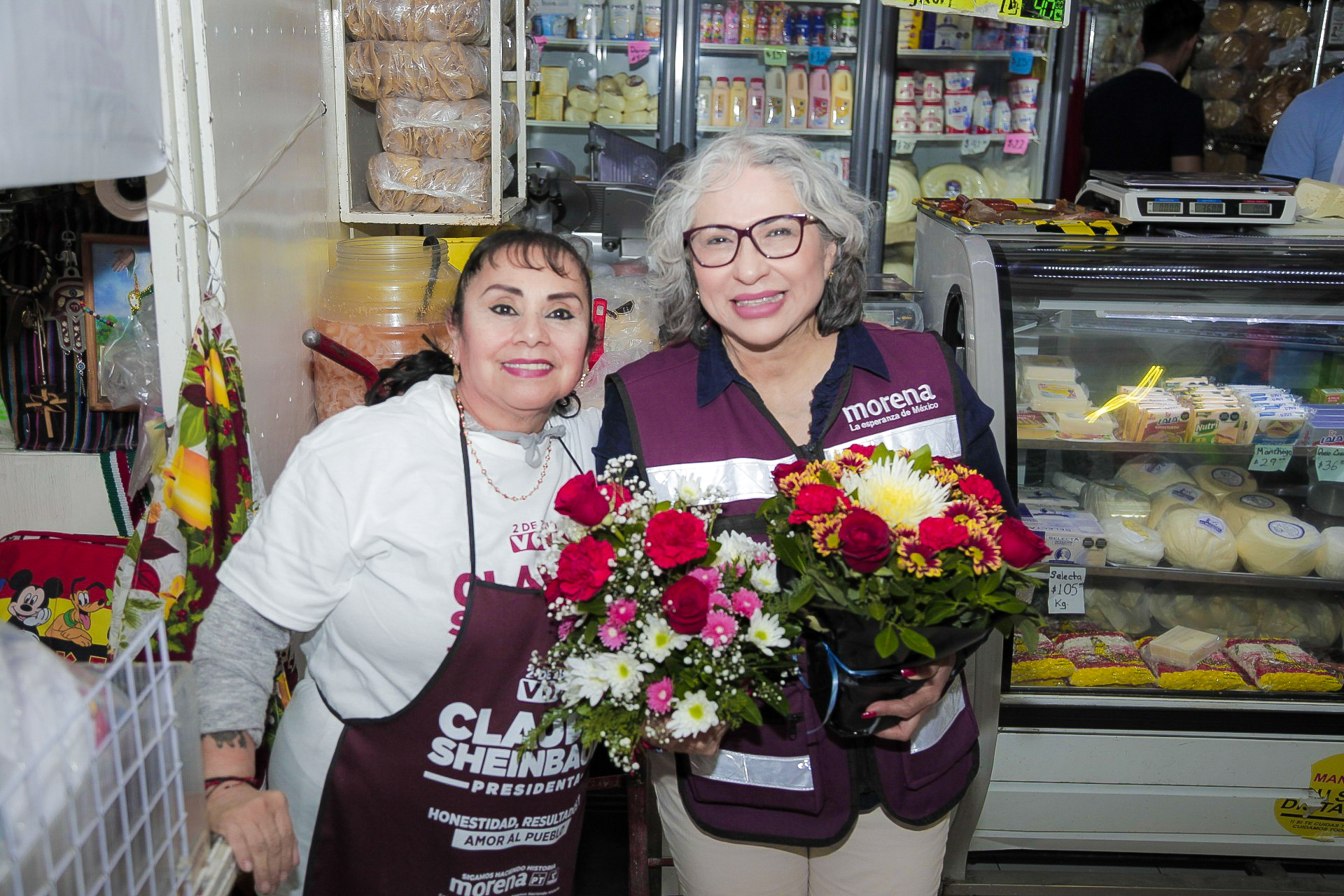 Rita Ozalia Visita Mercado Rep Blica